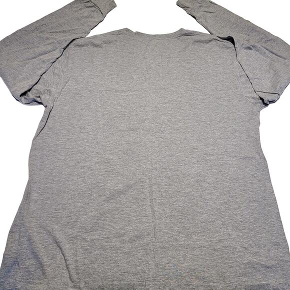 Bart Simpson T-Shirt Men's XL Big Graphic Gray Y2K "Eat my Shorts" Cartoons - Picture 2 of 5